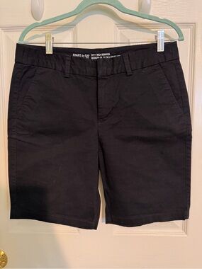 GAP Khakis Black Bermuda Shorts